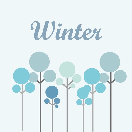 winter season design, vector illustration eps10 graphicのイラスト素材
