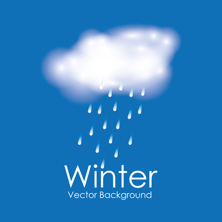 winter season design, vector illustration eps10 graphicのイラスト素材