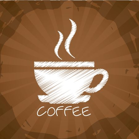 delicious coffee design, vector illustration eps10 graphicのイラスト素材