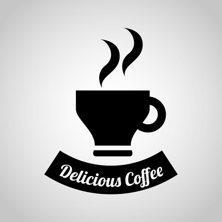 delicious coffee design, vector illustration eps10 graphicのイラスト素材