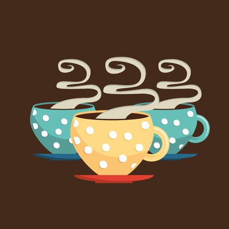 delicious coffee design, vector illustration eps10 graphicのイラスト素材