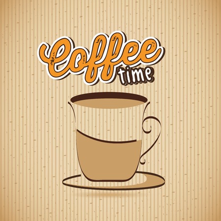 delicious coffee design, vector illustration eps10 graphicのイラスト素材