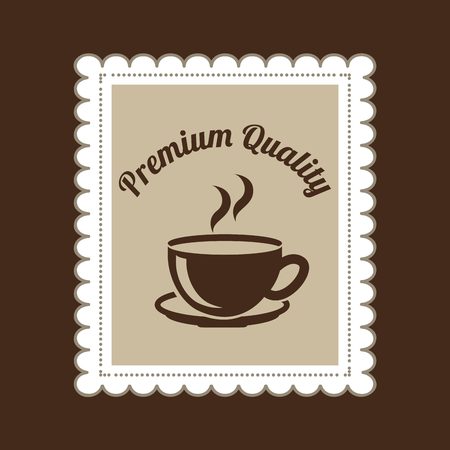 delicious coffee design, vector illustration eps10 graphicのイラスト素材