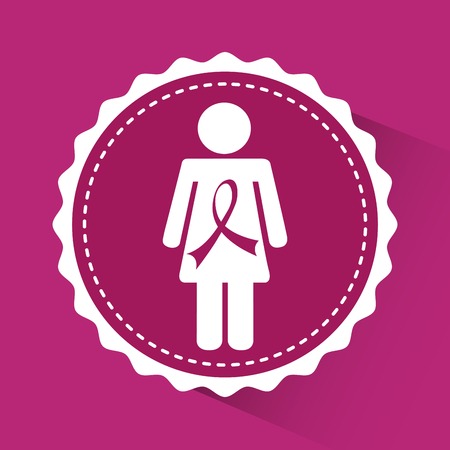 breast cancer design, vector illustration eps10 graphicのイラスト素材