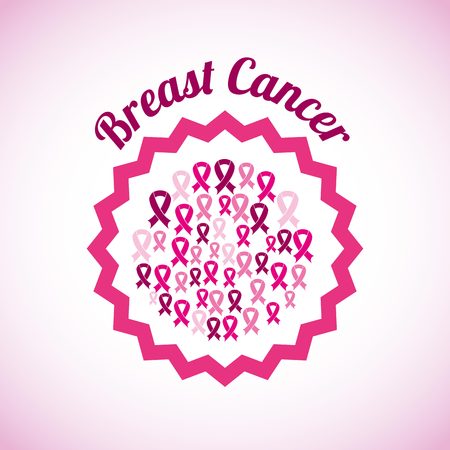 breast cancer design, vector illustration eps10 graphicのイラスト素材