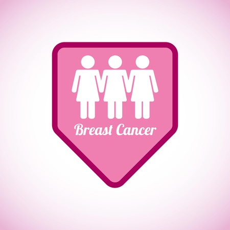 breast cancer design, vector illustration eps10 graphicのイラスト素材