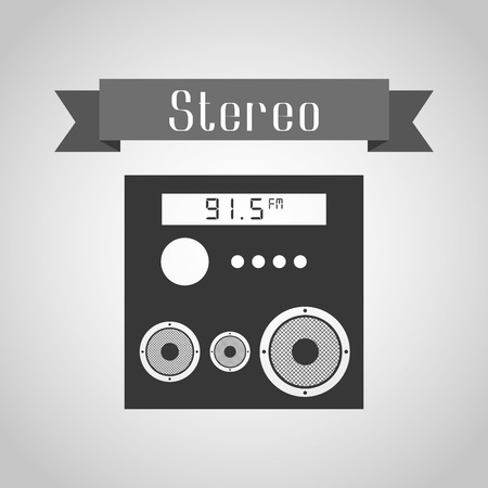 music lifestyle design, vector illustration  graphicのイラスト素材