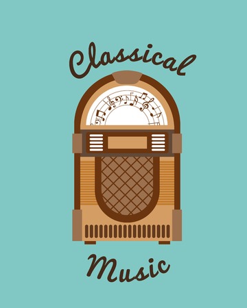 music lifestyle design, vector illustration  graphicのイラスト素材