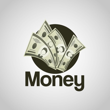 money concept design, vector illustration eps10 graphicのイラスト素材