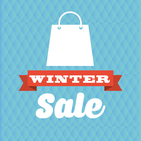 winter sale design, vector illustration eps10 graphicのイラスト素材