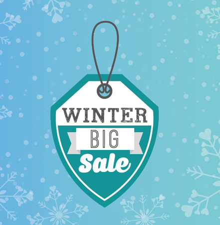 winter sale design, vector illustration eps10 graphicのイラスト素材