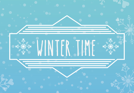 welcome winter design, vector illustration eps10 graphicのイラスト素材