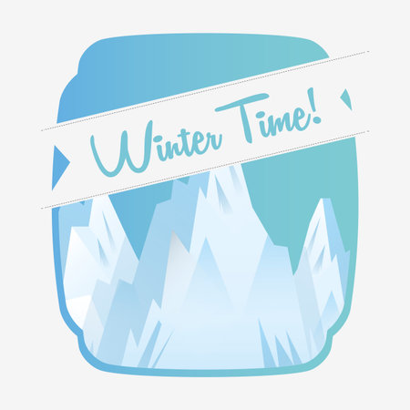 welcome winter design, vector illustration eps10 graphicのイラスト素材