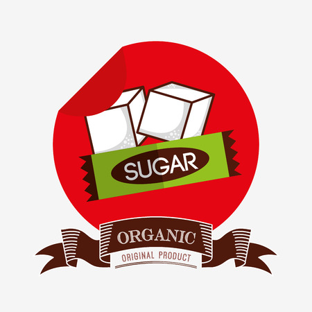 sugar free design, vector illustration eps10 graphicのイラスト素材