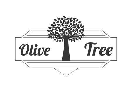 olive tree design, vector illustration eps10 graphicのイラスト素材