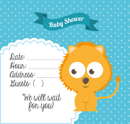 baby shower design, vector illustration eps10 graphicのイラスト素材