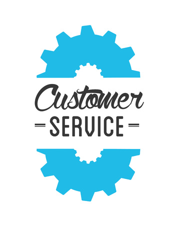 customer service design, vector illustration eps10 graphicのイラスト素材