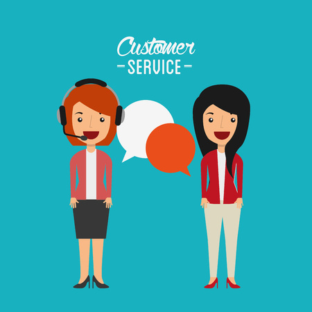 customer service design, vector illustration eps10 graphicのイラスト素材