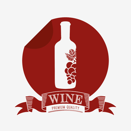 best wine design, vector illustration eps10 graphicのイラスト素材