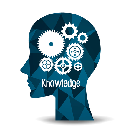 Education and knowledge graphic design, vector illustration のイラスト素材