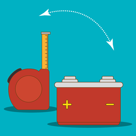 Industrial security equipment graphic design, vector illustrationのイラスト素材