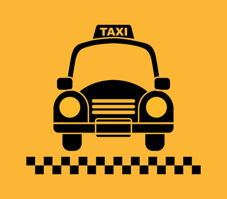 taxi service design, vector illustration  のイラスト素材