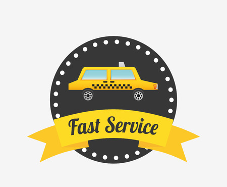 taxi service design, vector illustration のイラスト素材