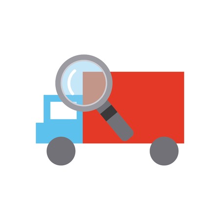 delivery service design, vector illustration eps10 graphicのイラスト素材