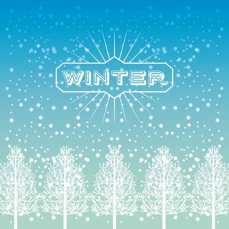 welcome winter design, vector illustration eps10 graphicのイラスト素材