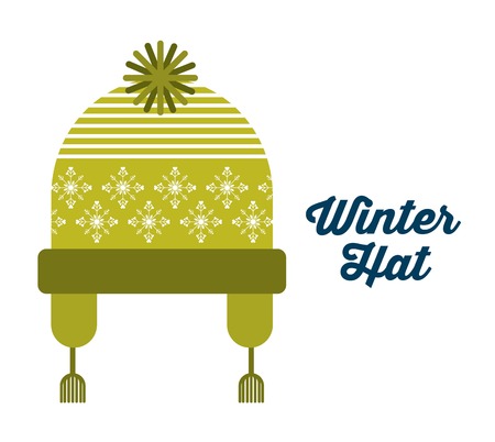 winter clothes design, vector illustration eps10 graphicのイラスト素材