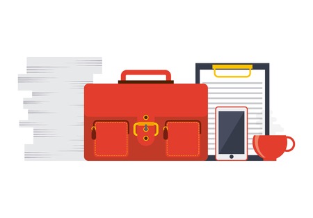 work place design, vector illustration eps10 graphicのイラスト素材