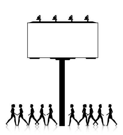 people walking design, vector illustration eps10 graphicのイラスト素材