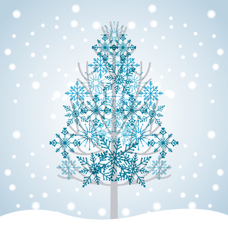 hello winter design, vector illustration eps10 graphicのイラスト素材