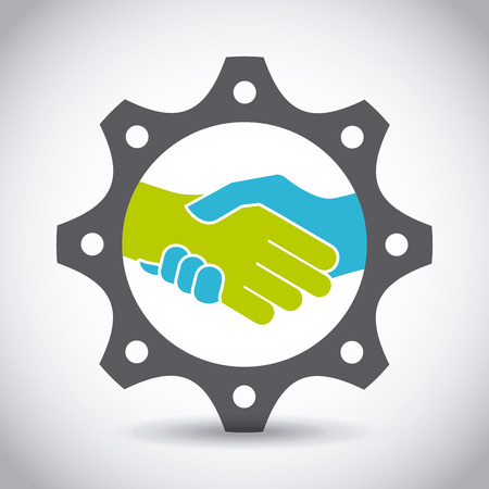 collaborative teamwork design, vector illustration eps10 graphicのイラスト素材