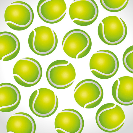 Tennis sport game graphic design, vector illustrationのイラスト素材