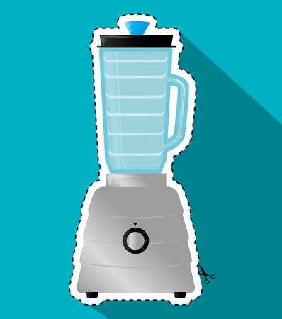 Kitchen appliances and dishware graphic design, vector illustrationのイラスト素材
