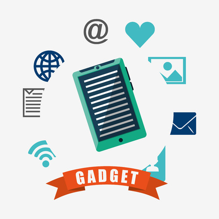 technology gadget design, vector illustration eps10 graphicのイラスト素材