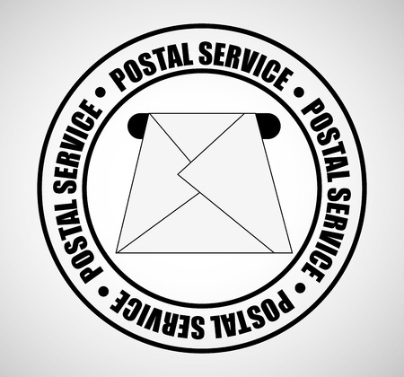 postal service design, vector illustration eps10 graphicのイラスト素材