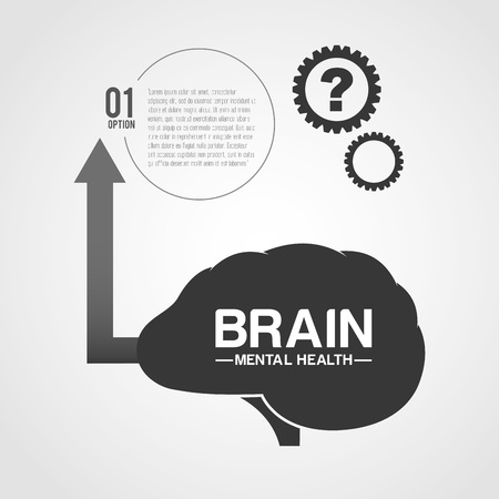 think concept design, vector illustration eps10 graphicのイラスト素材