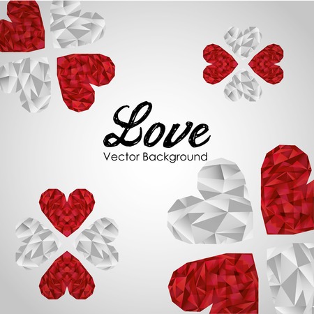 love card design, vector illustration eps10 graphicのイラスト素材