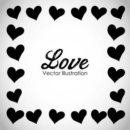 love card design, vector illustration eps10 graphicのイラスト素材