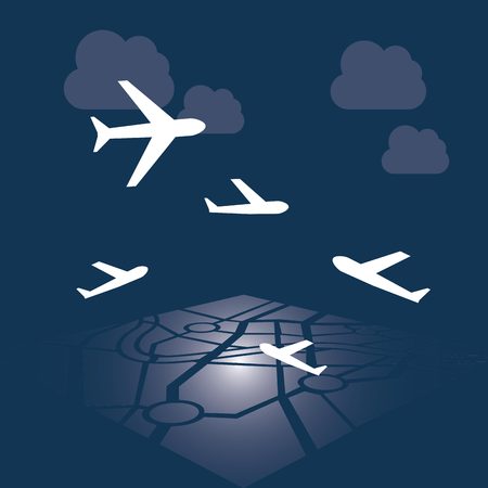 airport terminal designのイラスト素材