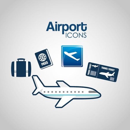 airport terminal designのイラスト素材