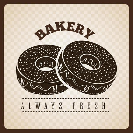 bakery shop designのイラスト素材