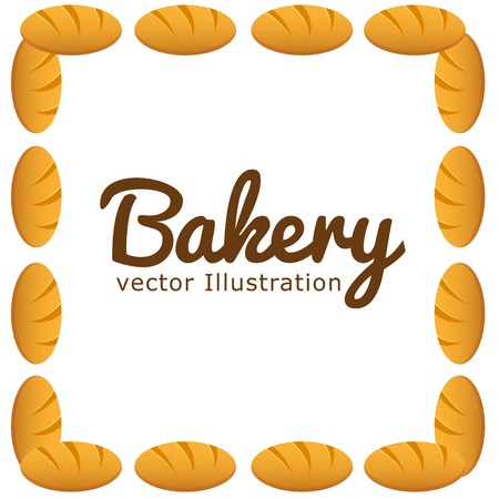 bakery shop designのイラスト素材