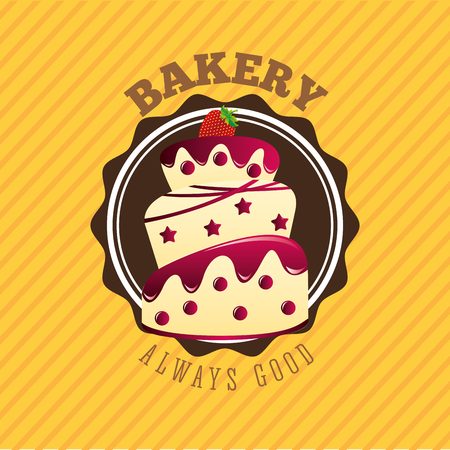 bakery shop designのイラスト素材