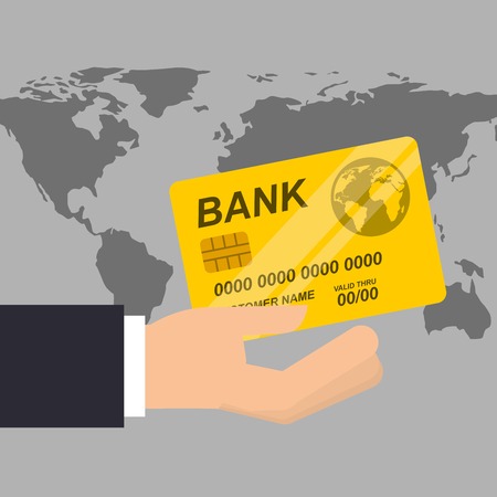 credit card designのイラスト素材