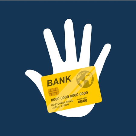 credit card designのイラスト素材