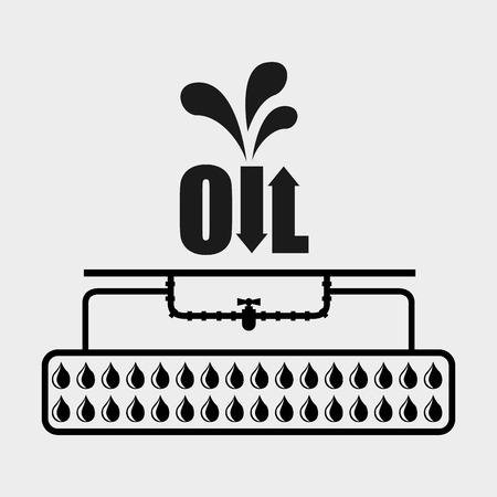 oil industry designのイラスト素材