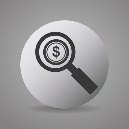Money and financial market graphic design, vector illustrationのイラスト素材